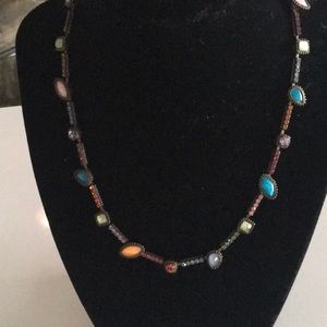 Multi Stone Sorrelli Necklace